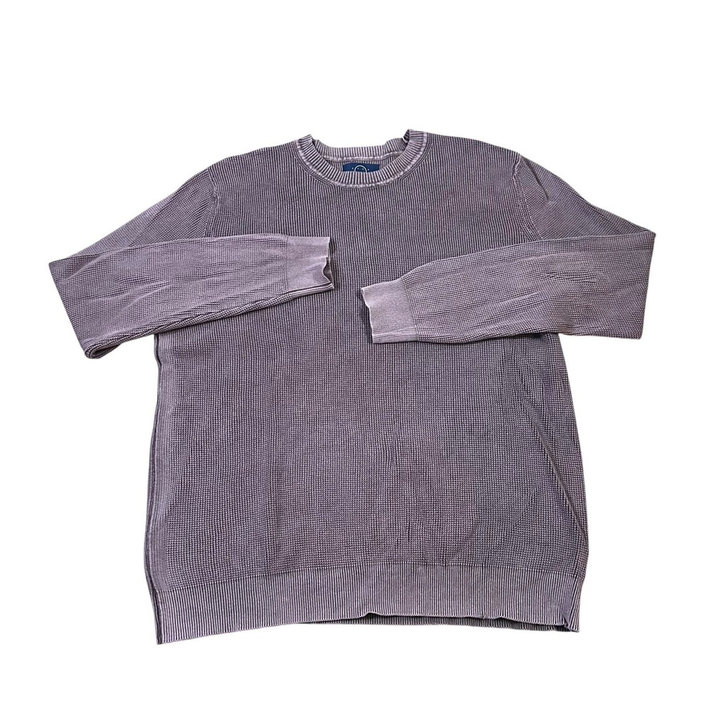 Even Tide Men's Knit‎ Sweater Dusty Heather Maroon Red Size XL